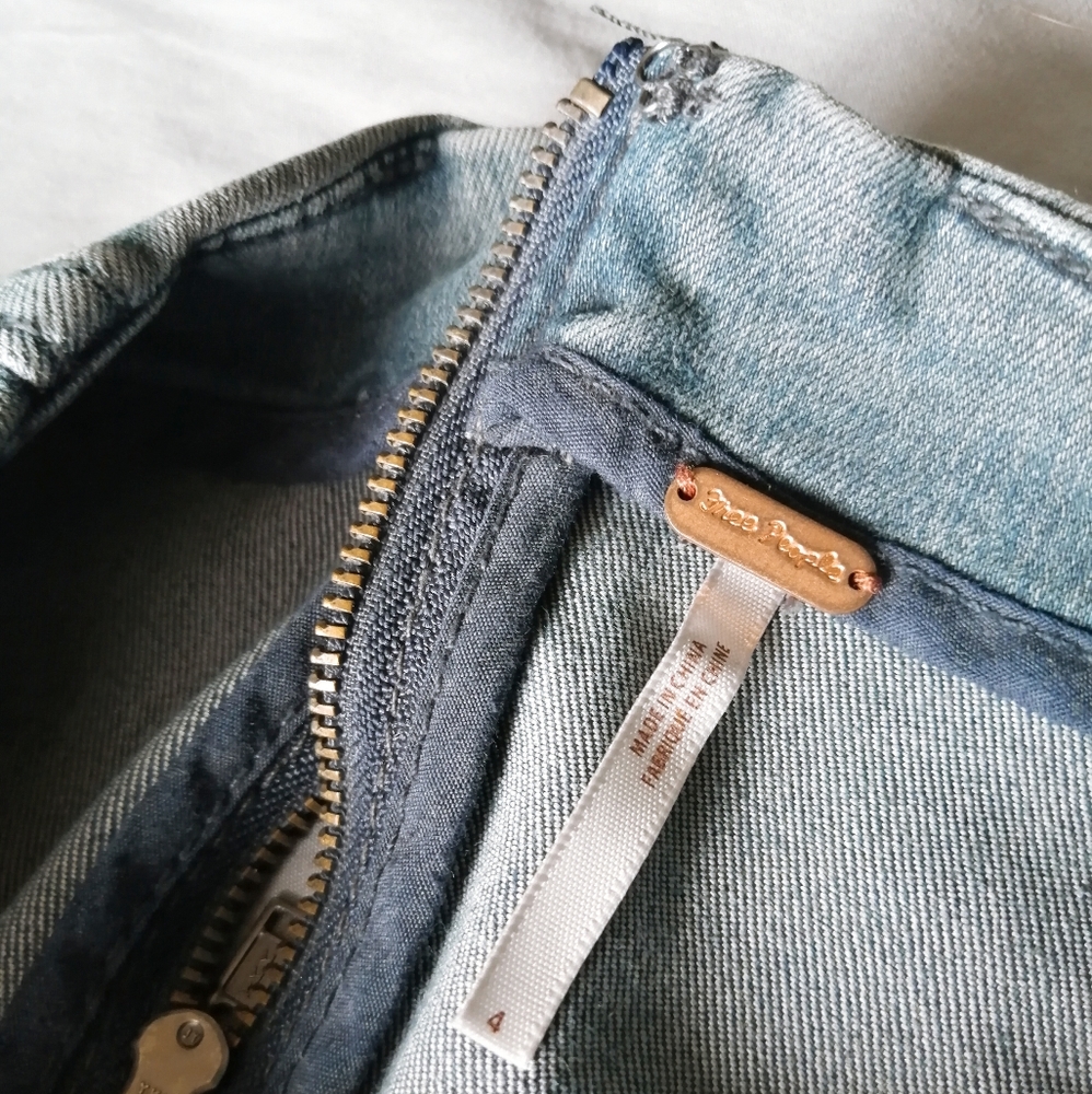 Free People Modern Femme Denim Mini - Picture 8 of 8